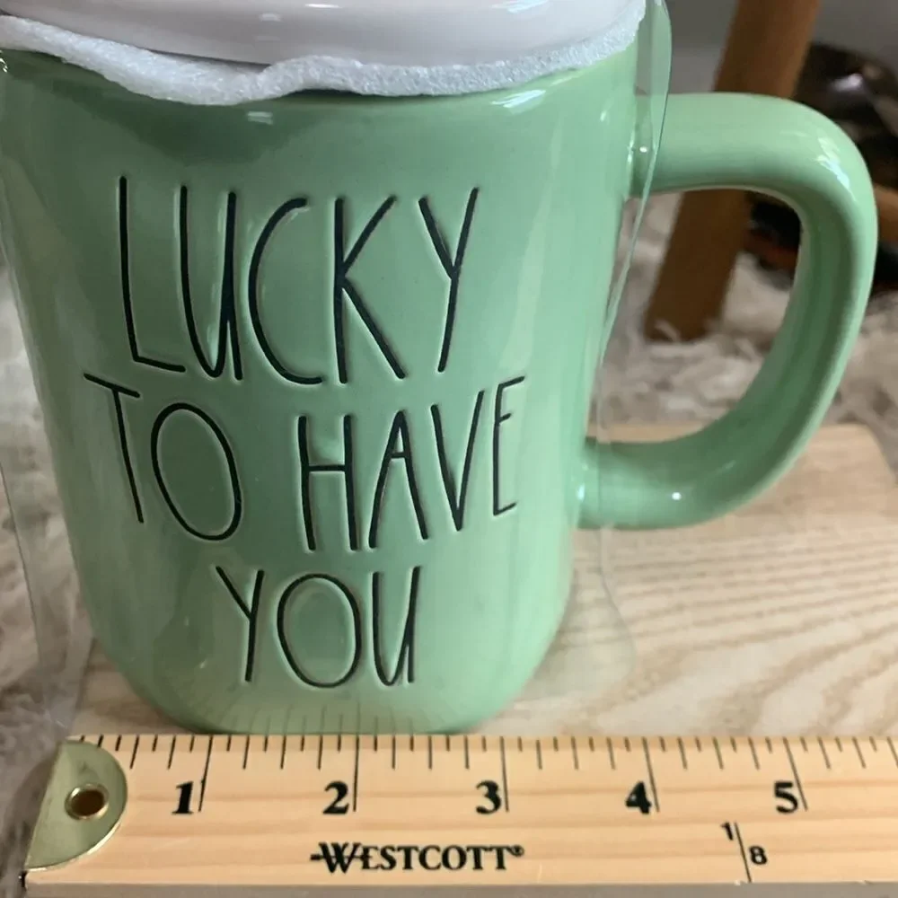 Rae Dunn Artisan Collection By Magenta Ceramic Horseshoe Lucky To Have You Mug‎